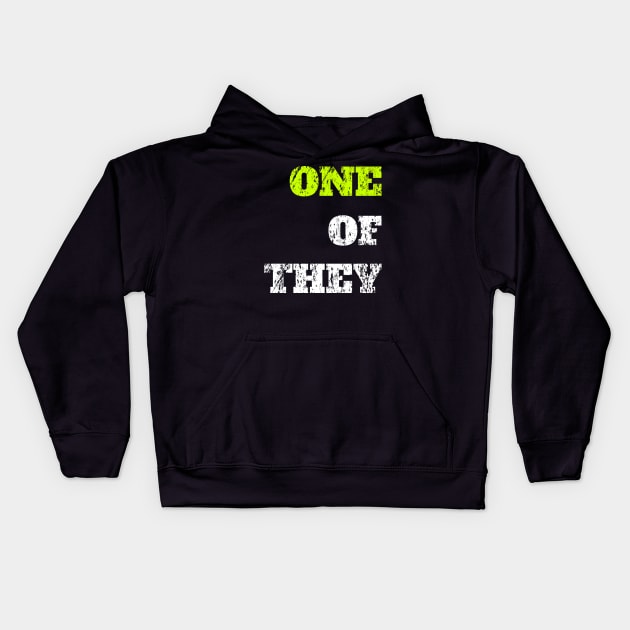 One of They, 1D, Anime Kids Hoodie by Cds Design Store